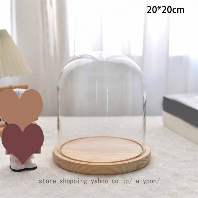 透明ガラスドーム 円柱 大きい 大型 コレクション ジュエリー展示