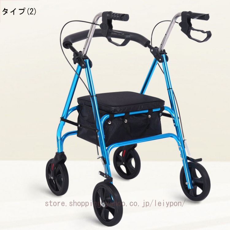 ショッピングカート ワンタッチ 折りたたみ 軽量 おしゃれ 4輪 買い物カート ブレーキ付 レジカゴ 取り外し 2段 大容量 軽量 買い物キャリー 軽い 保冷 保温_2