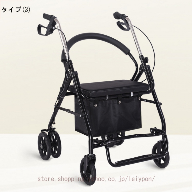 ショッピングカート ワンタッチ 折りたたみ 軽量 おしゃれ 4輪 買い物カート ブレーキ付 レジカゴ 取り外し 2段 大容量 軽量 買い物キャリー 軽い 保冷 保温_3