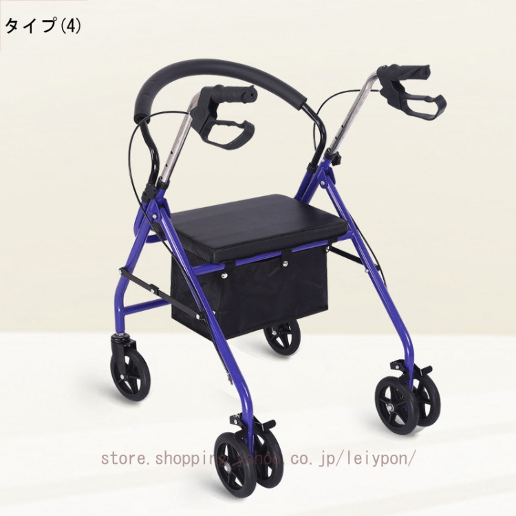 ショッピングカート ワンタッチ 折りたたみ 軽量 おしゃれ 4輪 買い物カート ブレーキ付 レジカゴ 取り外し 2段 大容量 軽量 買い物キャリー 軽い 保冷 保温_4