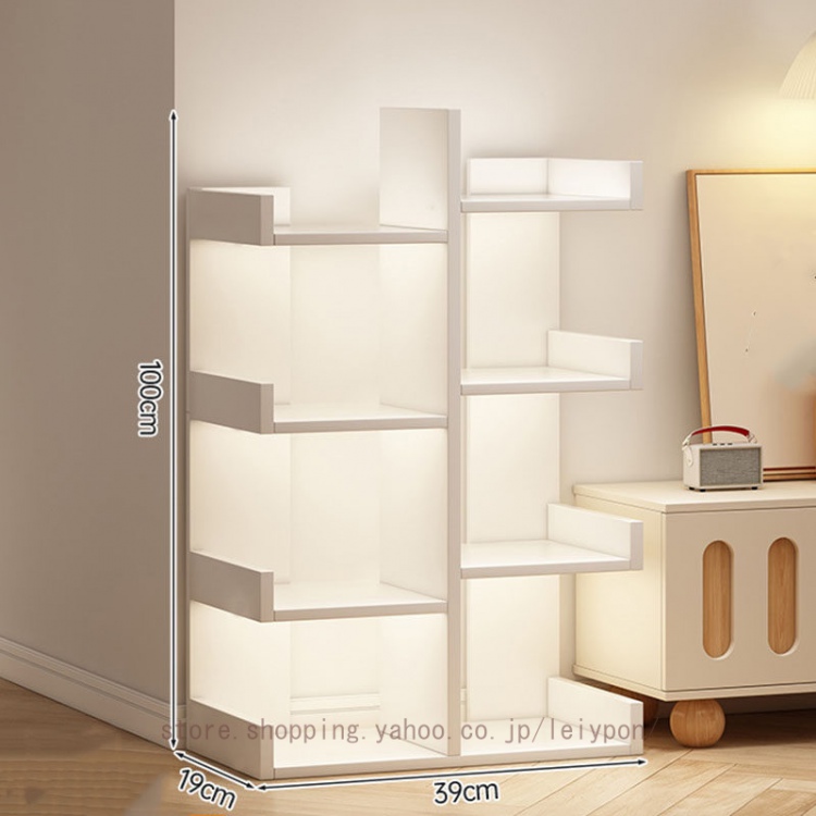 moco　ラワン材 5段本棚　ブックシェルフ 収納棚 陳列棚 飾り棚 moco ラワン材 5段本棚 ブックシェルフ 収納棚 陳列棚 ラック moco