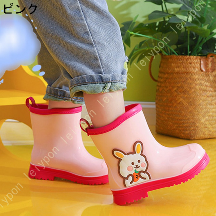 売れ筋がひ新作！ 長靴 レインブーツ ベビー キッズ 男の子 女の子 レインシューズ かわいい 子供靴 動物 アニマル