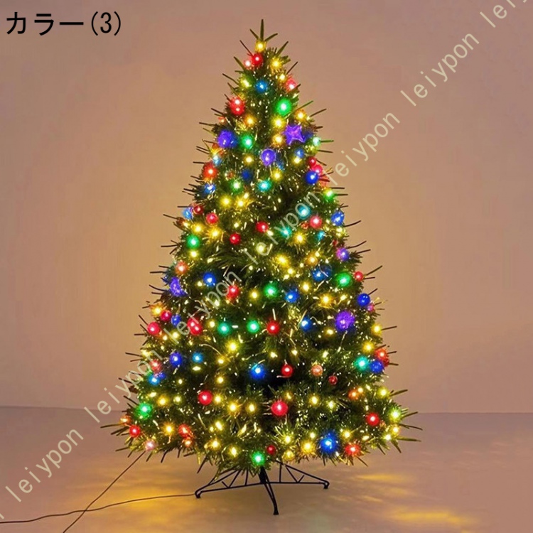 150cm 霧氷クリスマスツリー　雪付き　 濃い　緑　金色オーナメント付き クリスマスツリー 高密度 本物感あふれる 人工樹木 耐久 雪化粧 PVC/PE