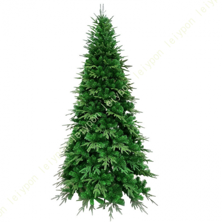 クリスマスツリー 人工 モミの木 スノーフロック加工 PE素材 高密度葉