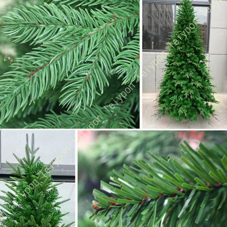 クリスマスツリー 人工 モミの木 スノーフロック加工 PE素材 高密度葉