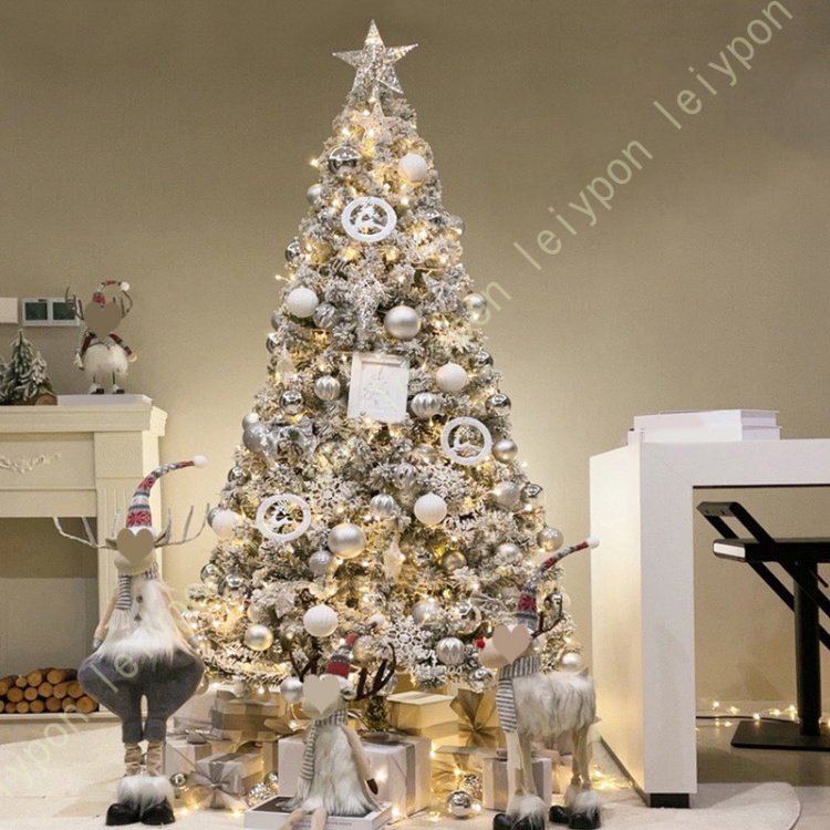 クリスマスツリー 210cm シルバーピンクゴールド　電飾装飾フルセット 楽天市場】【2/1 23:59まで店内全品P5倍】クリスマスツリー おしゃれ