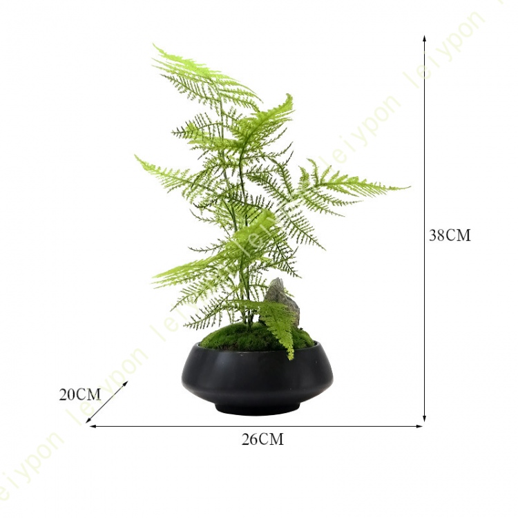 人工観葉植物 卓上 フェイクグリーン 歓迎松 人工盆栽 雰囲気を