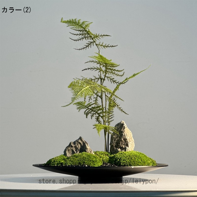 人工観葉植物 本物そっくり フェイクグリーン 人工盆栽 鉢植え 卓上