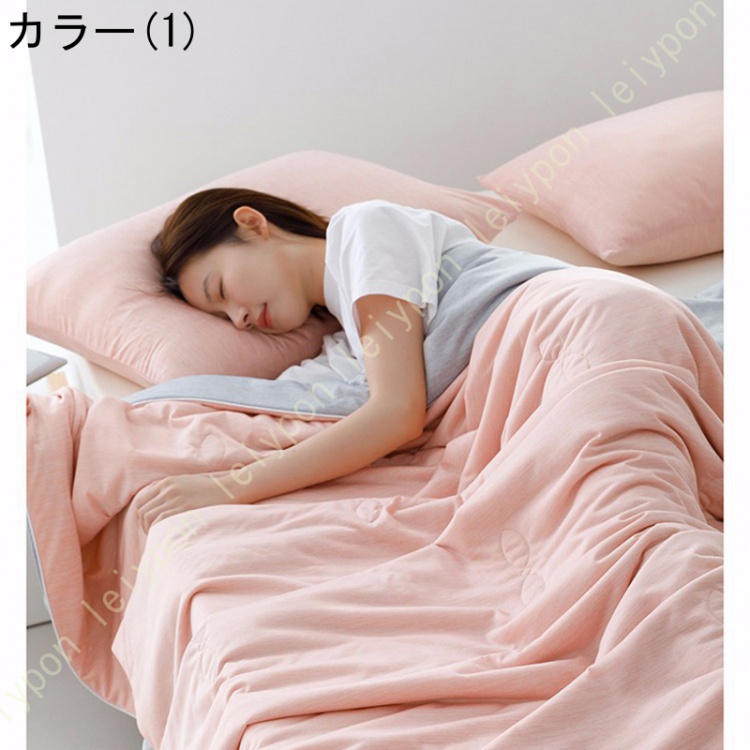掛け布団 かけ布団 夏用 無地 肌掛布団 かけふとん 洗える 清潔キルトケット ひんやり 涼しい 掛け布団 セミダブル シングル ダブル 可愛い 肌布団 掛け布団_1