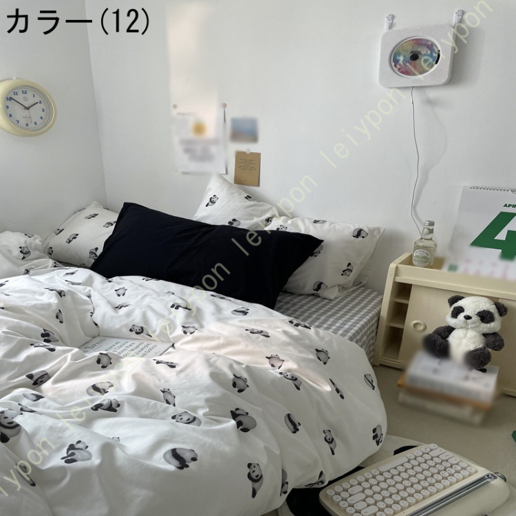 布団カバーセット ３点セット 4点セット 姫系 寝具カバーセット 綿100％ フリル リボン付き かわいい 掛け布団カバー 大人 シンプル おしゃれ ベッドカバー |  | 12