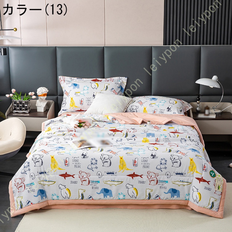2重ガーゼ 夏用 肌掛け布団 綿100％ キッズサイズ ガーゼ地 姫系 かわいい 洗える 丸洗い 抗菌 防ダニ 軽量 花柄 インテリア 通気性良く 肌に優しい 冷房対策 |  | 11