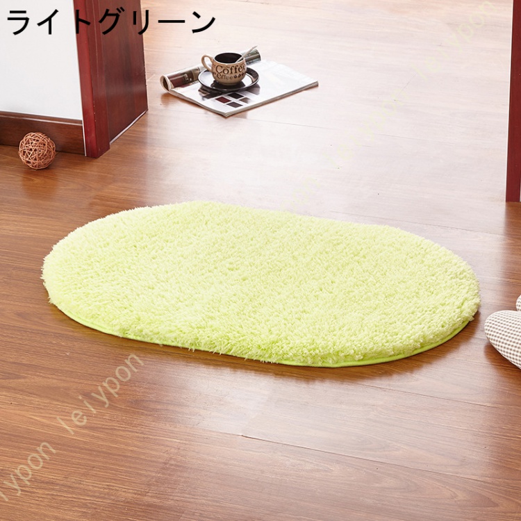 滑り止め付き マイクロファイバー バスマット 吸水 速乾 足拭きマット 浴室 おしゃれ 丸洗いOK シンプル シャギーラグ ふわふわ トイレマット お風呂 マット |  | 09