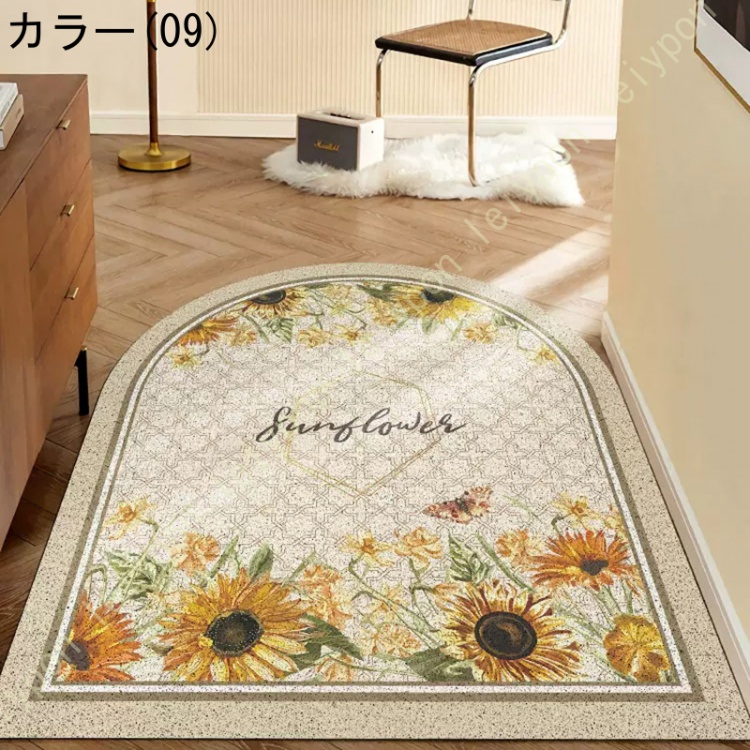 屋外用ドアマット 玄関マット ウェルカムマット 北欧 おしゃれ 家庭用 インテリア ドアマット 室外 フロアマット エントランス 業務用 店舗用 ラグカーペット |  | 03