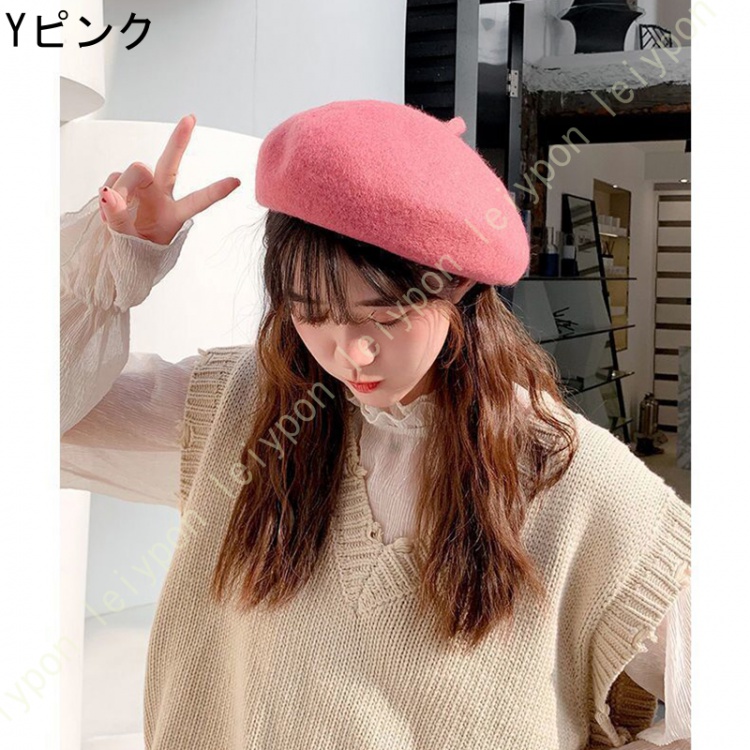 日本正規代理店品 春夏ベレー帽 メッシュ 白 レディース 可愛い