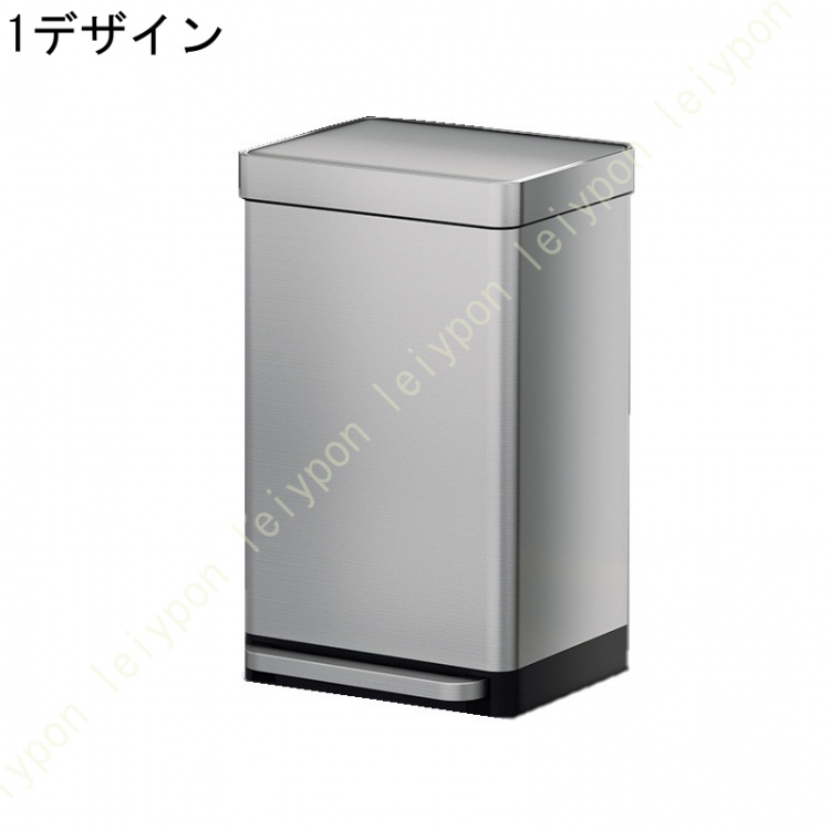 汚れがつきにくく清潔感があることも魅力 シルバー 50L 30L 20Lゴミ箱 シンプル レクタンギュラー シルバー 45L ゴミ箱 ゴミ箱をもっとシンプル クリーンに_1