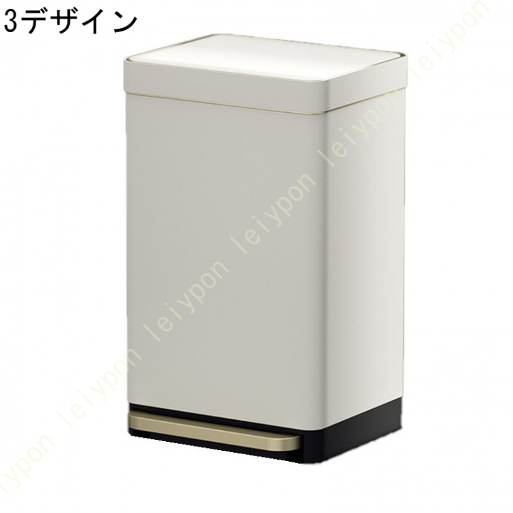 汚れがつきにくく清潔感があることも魅力 シルバー 50L 30L 20Lゴミ箱 シンプル レクタンギュラー シルバー 45L ゴミ箱 ゴミ箱をもっとシンプル クリーンに_3