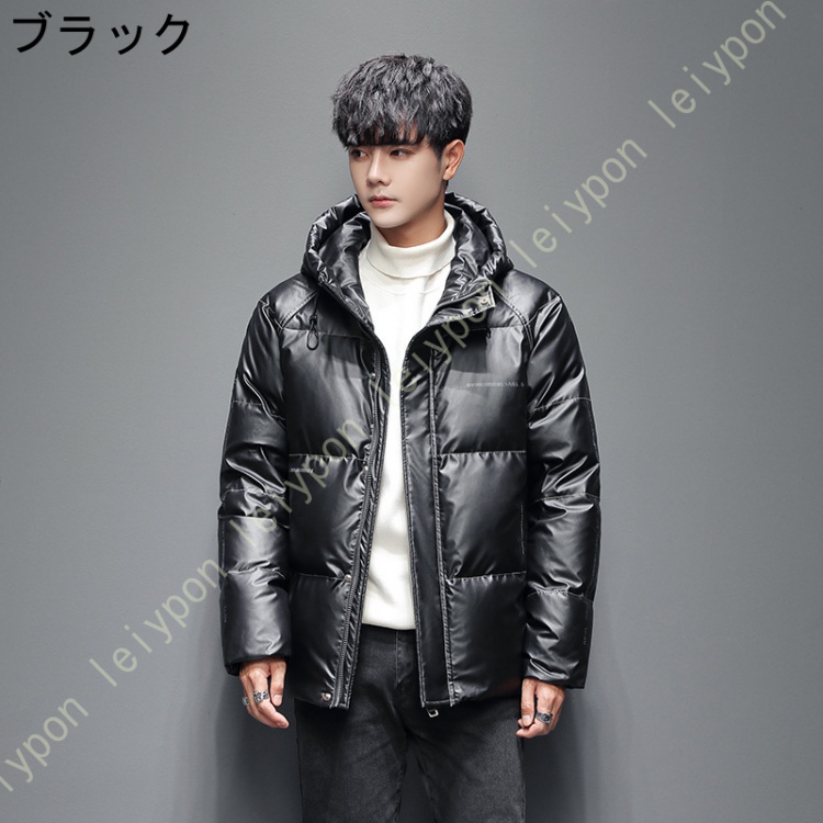 ジャケット メンズ ダウンジャケット ショート丈 ダウンコート 中綿