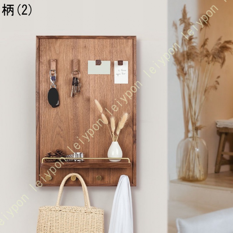 鍵掛け ウォールシェルフ 壁掛け 扉付き 収納棚 壁面装飾 立体的 背景装飾 リビング 玄関 廊下 寝室 書斎 リラックス カフェ 美容室 装飾棚 ダイニング_2
