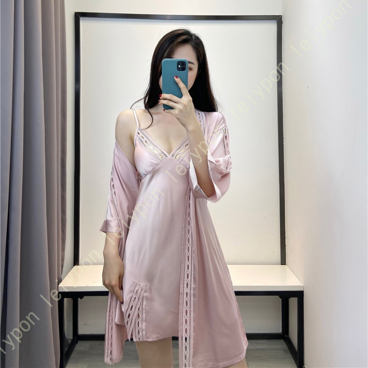 シンプル レース メッシュ ロング スリップ キャミソール なめらか ナイトウェア パジャマ 下着 インナー レディース 大きいサイズ ゆったり パジャマ |  | 02