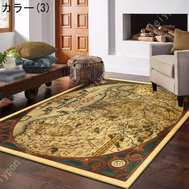 地球　世界地図　マルチカバー　ソファカバー　ヴィンテージラグ　130x178 楽天市場】ヴィンテージ マルチカバーの通販