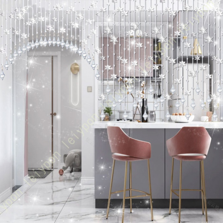 間仕切りカーテン のれん おしゃれ アクリルビーズドアカーテン