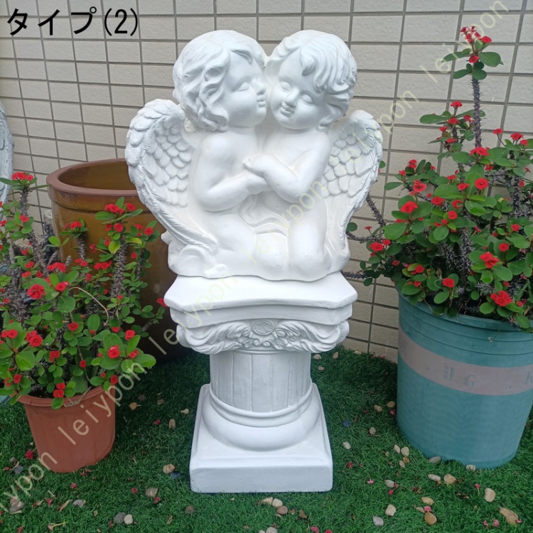 天使 置物 陶器（オブジェ、置き物）｜インテリア雑貨 | 家具