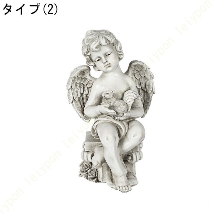 エンジェル 天使雑貨 天使グッズ エンジェルグッズ かわいい フィギュア 置物 オブジェ プレゼント ギフト 置き物 エンジェル 天使 グッズ ガーデニング_2
