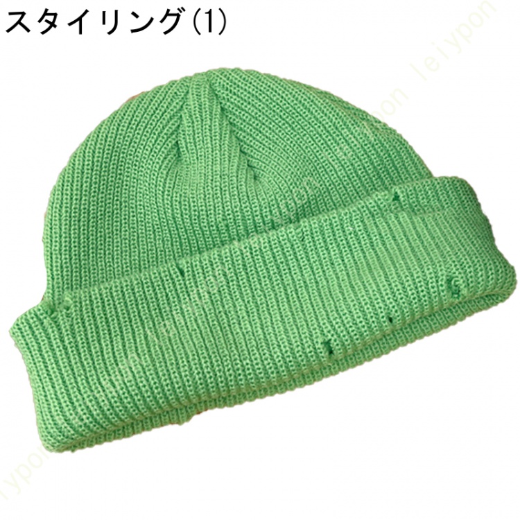 ニット帽子 帽子 薄毛隠し レディース メンズ デザイン編み 折りたたみ 脱毛 抜け毛 治療 抗がん剤 通院 室内 秋冬 ユニセックス 婦人 おしゃれ あったか |  | 02