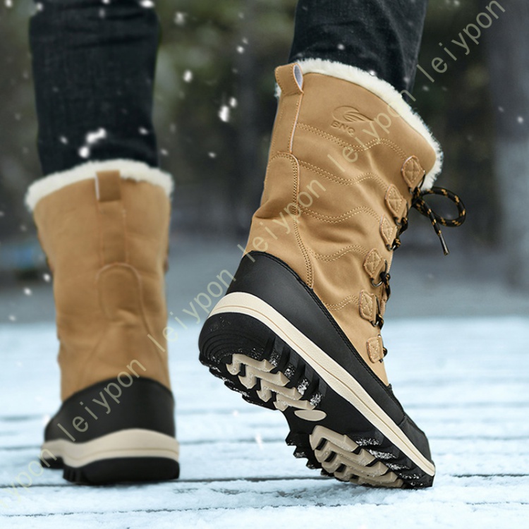 雪靴 防寒靴 スノーシューズ ブーツ アウトドア靴 短靴 滑り止め