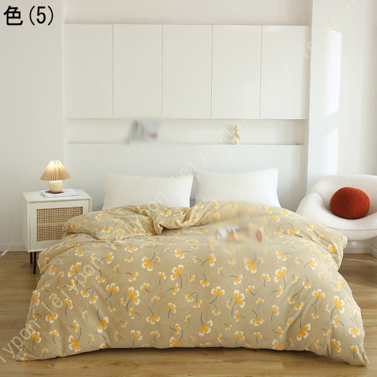 布団カバー 花柄 シングル インテリア ふとんカバー 防ダニ 抗菌防臭 掛け布団カバー 掛ふとんカバー おしゃれ 防ダニ 抗菌防臭 あったか ひとり暮らし_5