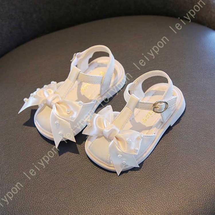 女の子 ガールズ つま先 キッズ マジックテープ式 サンダル 子ども 履きやすい 幅広 花柄 屈曲性 靴 プリンセス 春秋 通園 通学靴 発表会 キッズサンダル_1