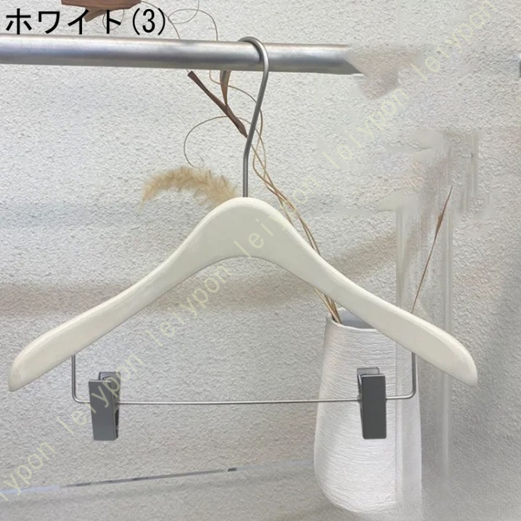 ハンガー スーツハンガー すべらないハンガー 10本組 多機能収納 360度回転フック 曲げれる 省スペース 物干しハンガー 乾湿両用 ブラック_3