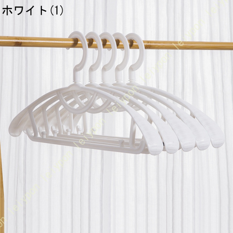 洗濯ハンガー クローゼットハンガー 10本組 ジャケットスーツハンガー 衣類変形にくい 型崩れ防止 収納便利 耐荷重 乾湿両用 ホワイト スリムハンガー スーツ |  | 04