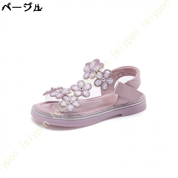お花キラキラサンダルの商品一覧 通販 - Yahoo!ショッピング