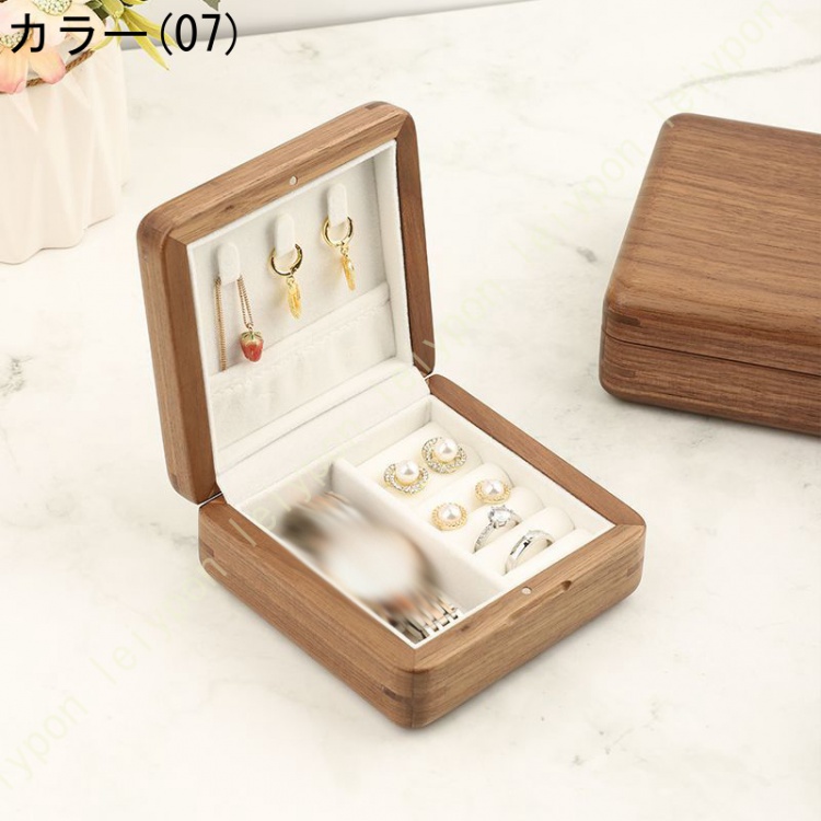 アクセサリーケース アクセサリー入れ ネックレス ピアス 指輪 イヤリング ジュエリーボックス 大容量 ジュエリーBOX ジュエリー収納 アクセサリーボックス_5