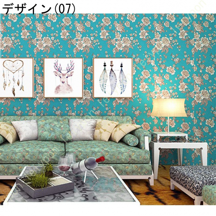新品日本製p1402 フラワー 花柄 パターン 壁紙 シール リフォーム 多用途 ウォールステッカー はがせる リメイクシート 壁材、壁紙
