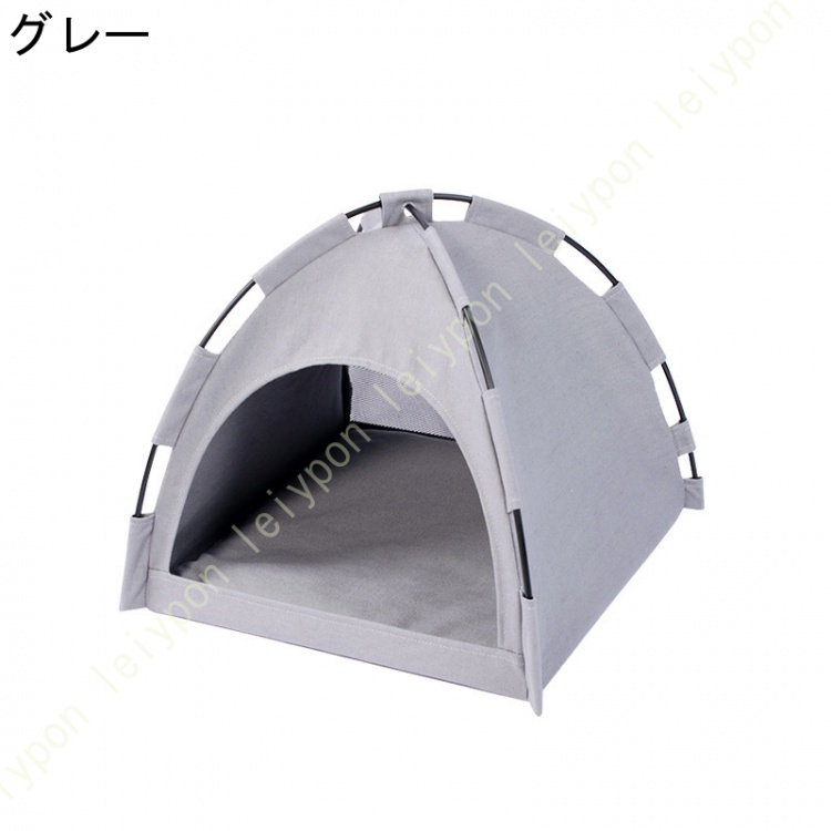 Horn Please MADE ペットテントハウス グレー Horn Please MADE ペットテントハウス グレー