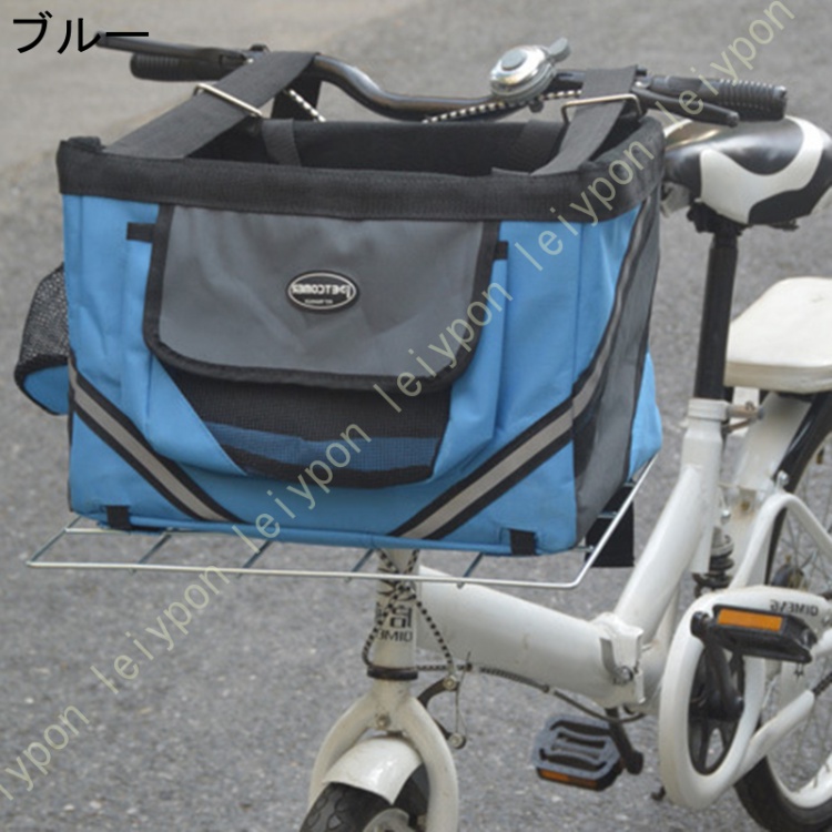 自転車 防水 フロントバッグ 取り付け簡単 脱着式 折り畳み