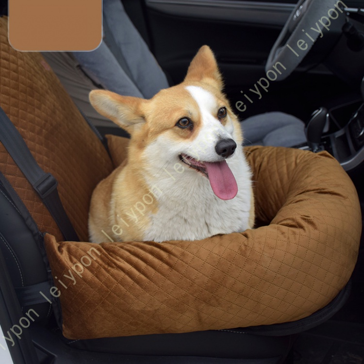 ペット用 ドライブベッド 犬 おしゃれ 小型犬 中型犬 大型 撥水 ドライブボックス キャリー 2WAY 多頭 キャンプ 汚れ防止 車酔い防止の画像