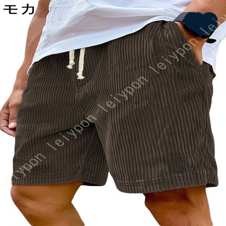 サマーコーデュロイベイカーショーツ ショートパンツ メンズ
