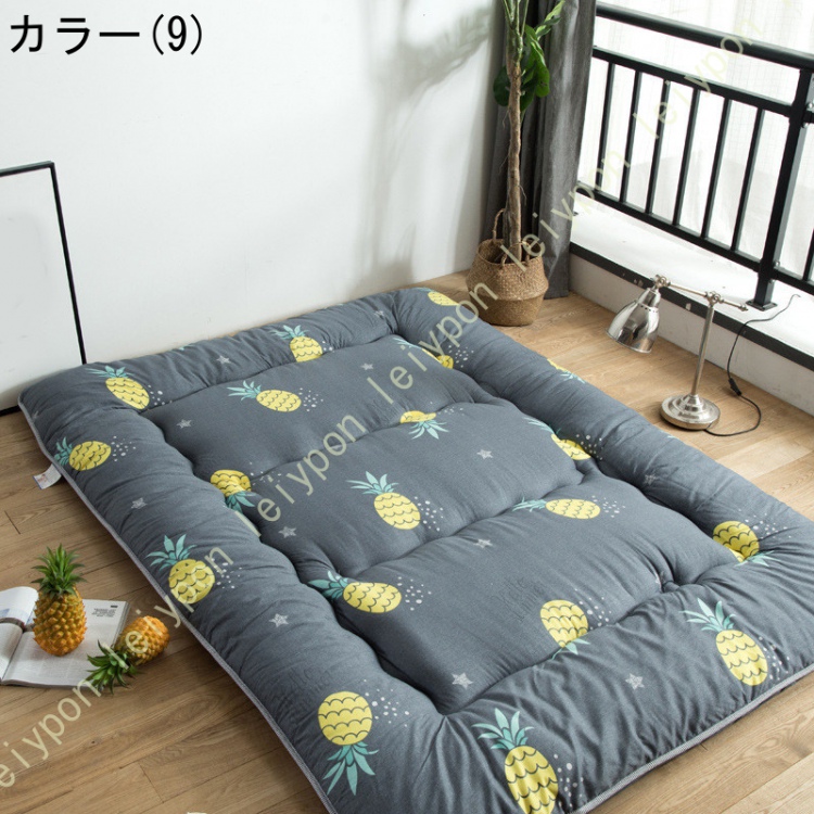 敷布団 セミダブル 極厚 厚い 敷き布団 軽量 折りたたみ 10cm 3層 ボリューム3層敷き布団 厚み10cm ほこりが出にくい 三つ折り コンパクト ボリューム敷布団_9