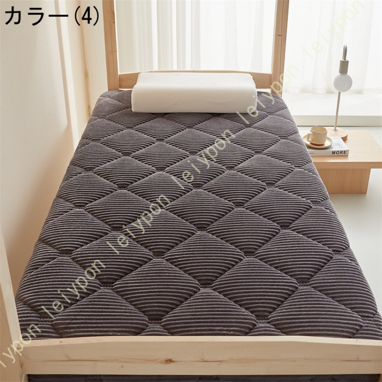 防ダニ 三層敷き布団 デラックス 厚い 敷き布団 敷きふとん 抗菌 防臭 極厚 敷布団 マットレス ワイドキング ファミリー 大きい 大きいサイズ オールシーズン_4