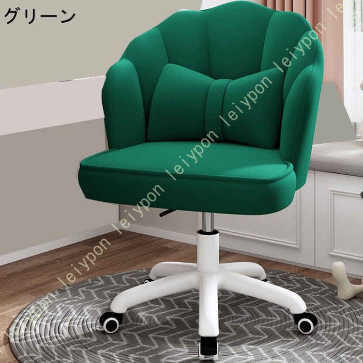 オフィスチェア ゲーミングチェア 椅子 キャスター付きチェア 360°回転 高さ調節自由 学習椅子 勉強椅子 かわいい スタイリッシュチェア 在宅ワーク 組立簡単_6