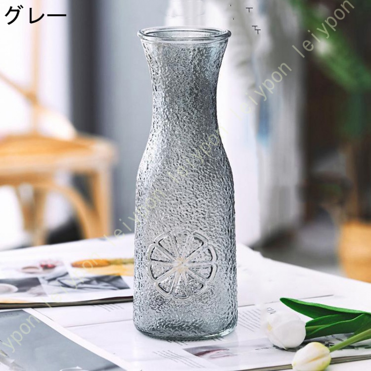 ガラスの花瓶 透明 花器 フラワーベース 一輪挿し ガラスベース ガラス