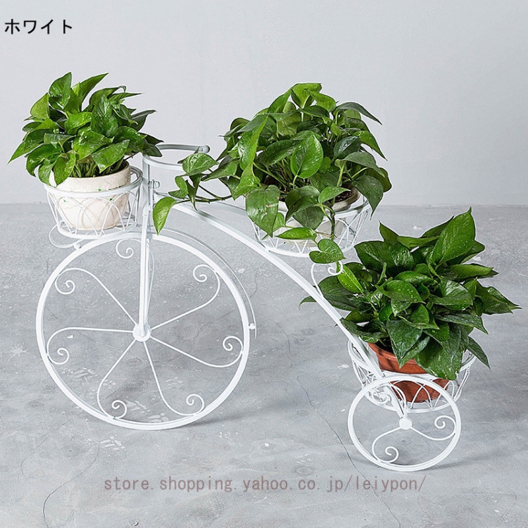 フラワースタンド アイアン 自転車型 花台 おしゃれ ガーデニング 観葉植物 Amazon | フラワースタンド アイアン 自転車型 屋外 花台 おしゃれ
