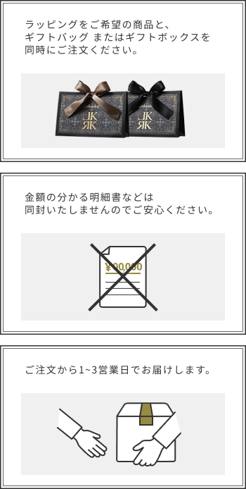 ギフトラッピング