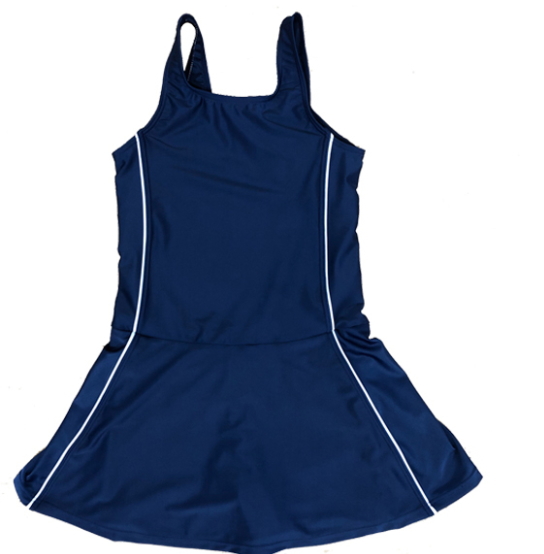 水着 スクール水着 ネイビー ワンピース 女の子用 学校 スイムウエア スイミング 水泳 競泳用 スポーツ 子供用 日本製 85002 | LE MODE de toi | 01
