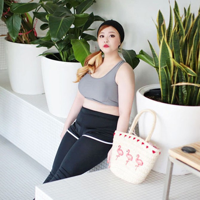 LE MODE de toi フィットネス水着 レディース セパレート