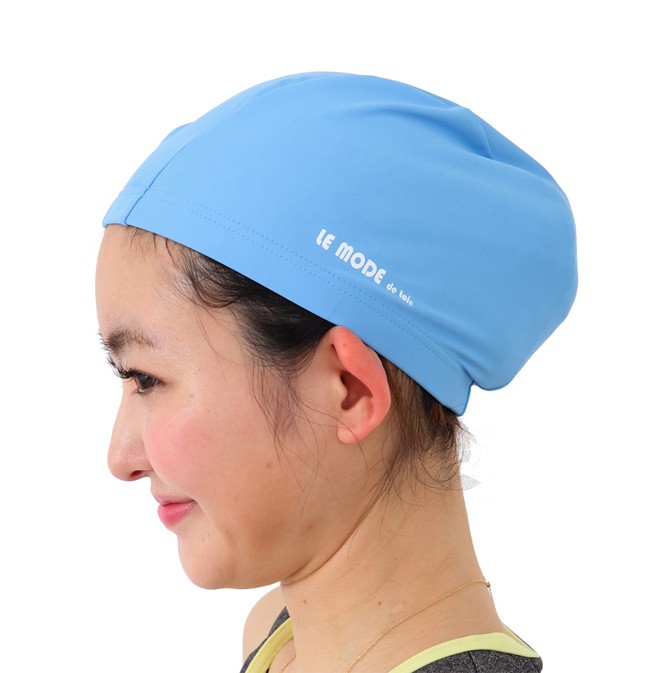スイムキャップ スイミングキャップ 水泳帽 帽子 3サイズ 子供から大人まで ゆったり 深め 日本製 フィットネス水着 水着素材 送料無料 bousiSA5-ro｜lemode1｜05