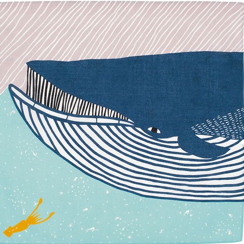 ナガスクジラの風呂敷